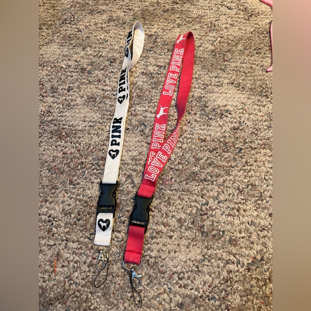 PINK lanyards